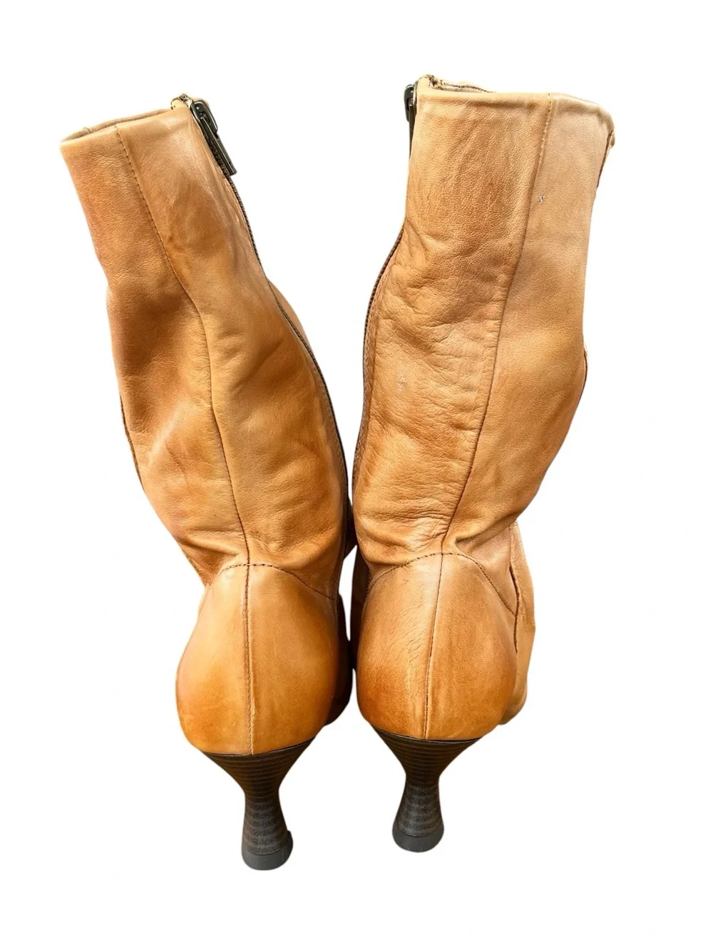 Free People Mercella Square Toe Slouchy Boots Size 39 US 8.5